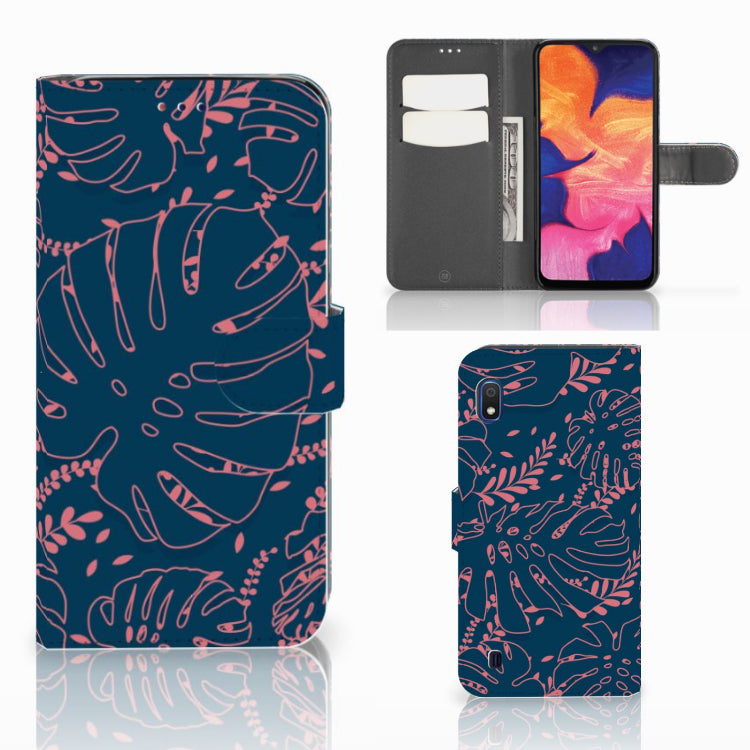 Samsung Galaxy A10 Hoesje Palm Leaves