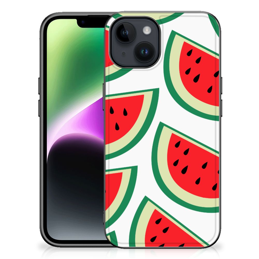 iPhone 15 Back Cover Hoesje Watermelons