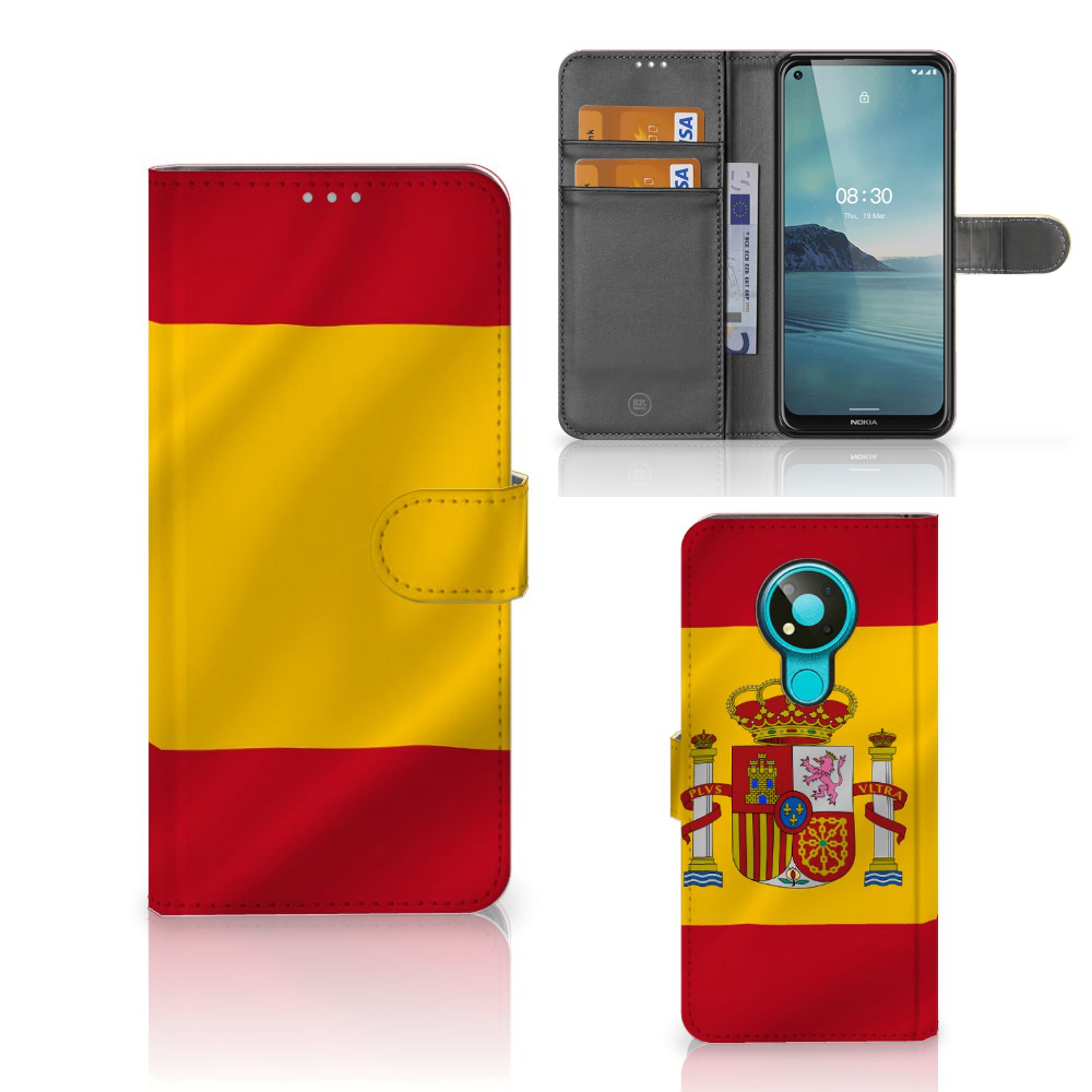 Nokia 3.4 Bookstyle Case Spanje