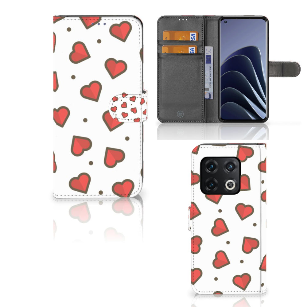 OnePlus 10 Pro Telefoon Hoesje Hearts