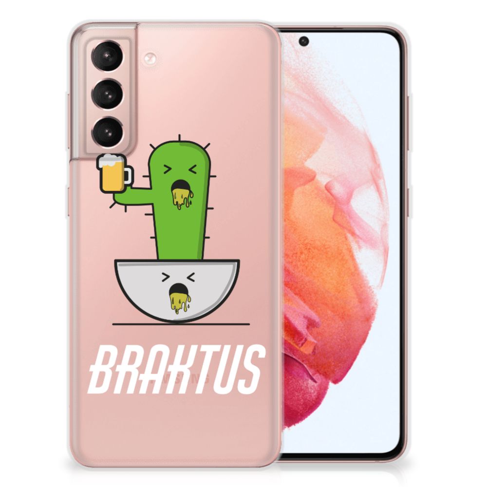 Samsung Galaxy S21 Telefoonhoesje met Naam Braktus