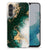 TPU Siliconen Hoesje voor Samsung Galaxy A34 Marmer Groen B2C Telecom