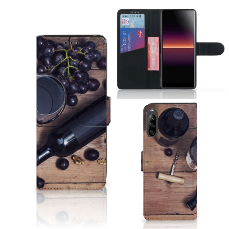 Sony Xperia L4 Book Cover Wijn