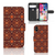 Apple iPhone X | Xs Telefoon Hoesje Batik Brown