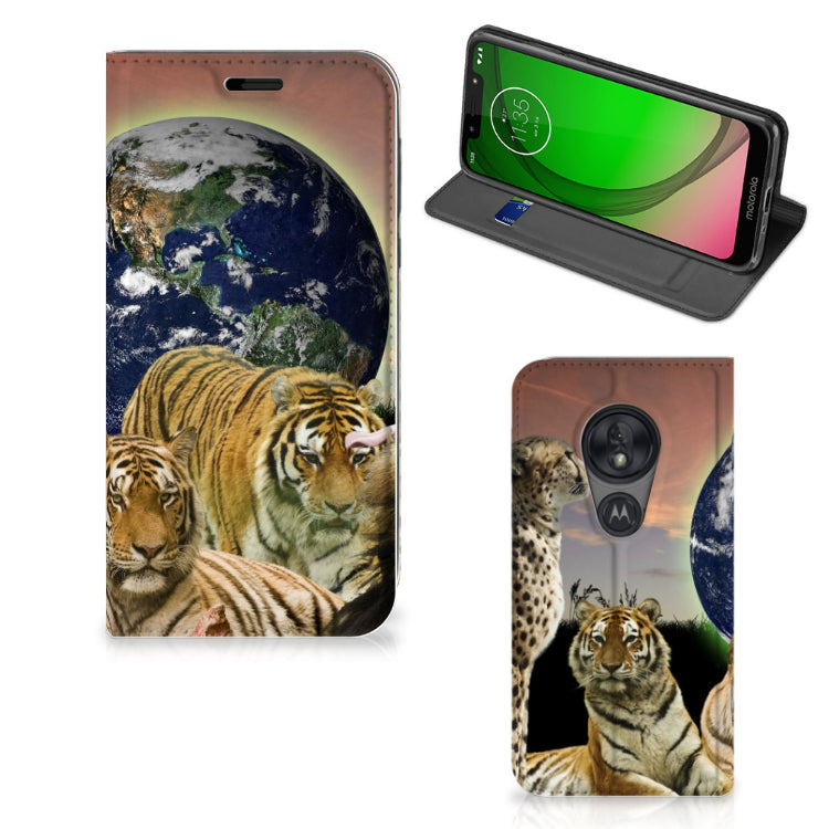 Motorola Moto G7 Play Hoesje maken Roofdieren