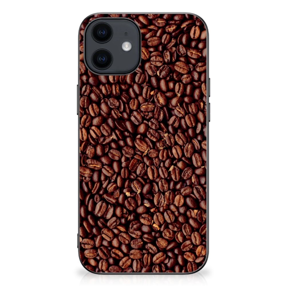 iPhone 12 Pro | 12 (6.1") Silicone Case Koffiebonen