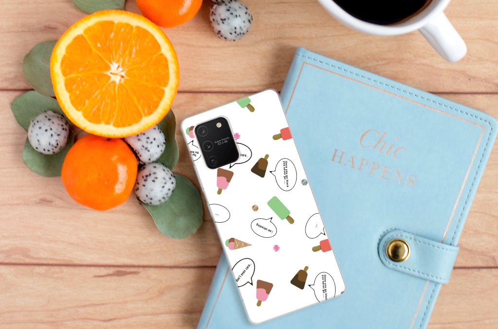 Samsung Galaxy S10 Lite Siliconen Case IJsjes B2C Telecom