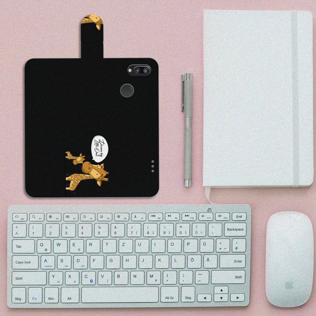 Huawei P20 Lite Leuk Hoesje Giraffe