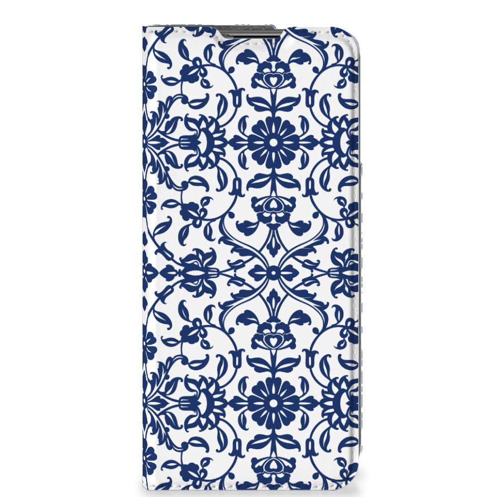 OnePlus Nord CE 2 5G Smart Cover Flower Blue - B2C Telecom