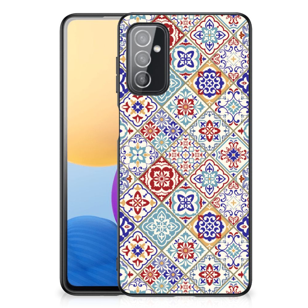 Samsung Galaxy M52 Marmeren Print Telefoonhoesje Tiles Color