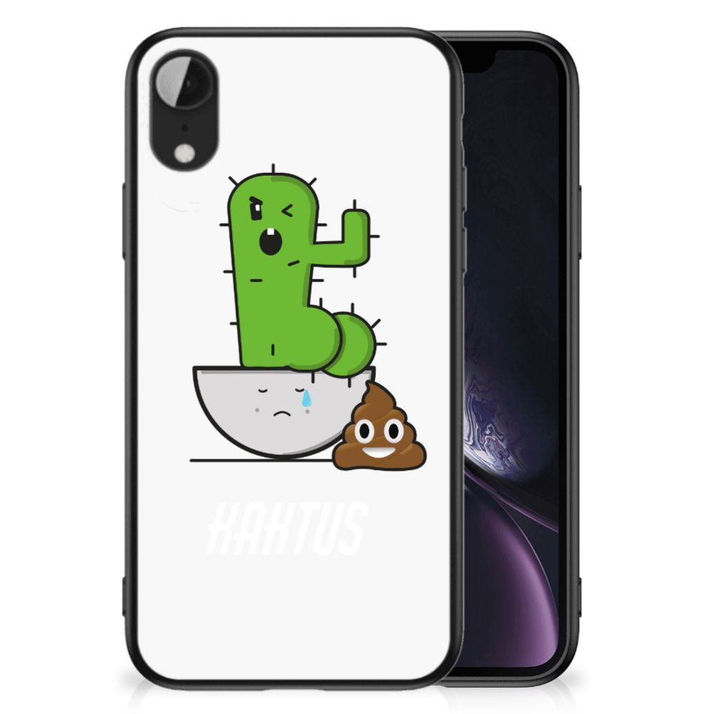 Apple iPhone XR Hoesje Cactus Poo