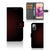 Xiaomi Redmi Note 10/10T 5G | Poco M3 Pro Telefoon Hoesje Geruit Rood met ruimte voor 3 pasjes, stijlvol ontwerp.