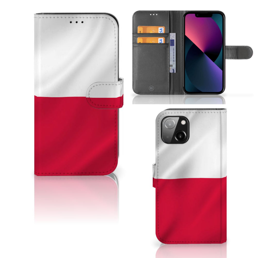 Apple iPhone 13 Bookstyle Case Polen