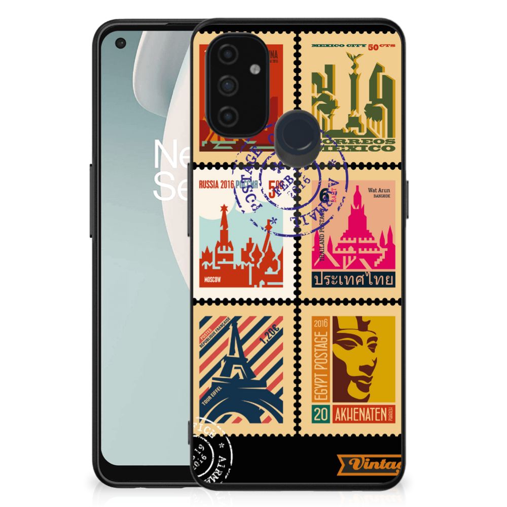 OnePlus Nord N100 TPU Backcover Postzegels