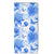 Smart Cover voor OPPO A58 4G Flowers Blue