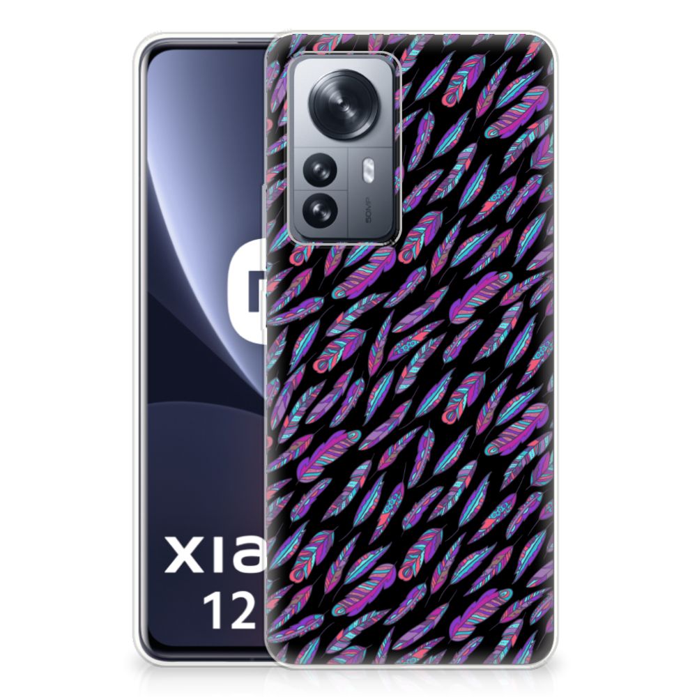 Xiaomi 12 Pro TPU bumper Feathers Color B2C Telecom