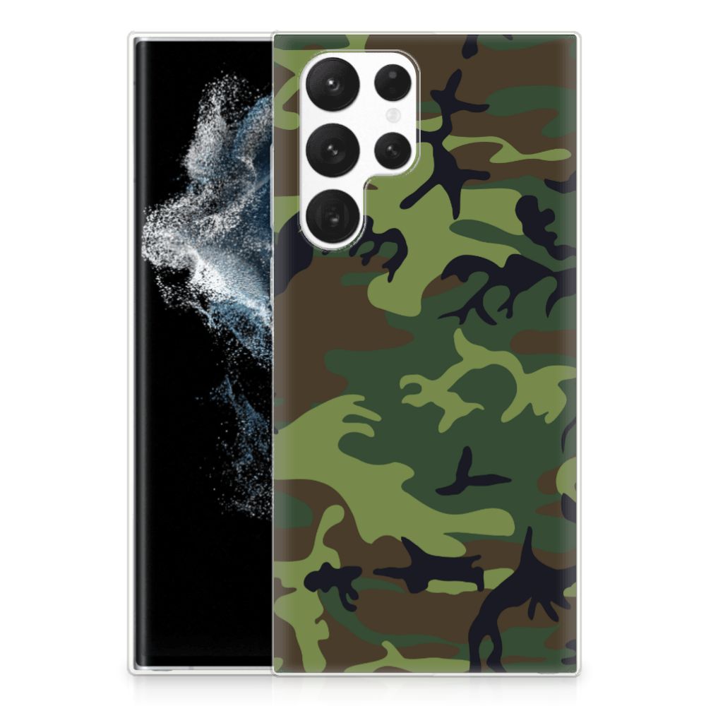 Samsung Galaxy S22 Ultra TPU bumper Army Dark B2C Telecom