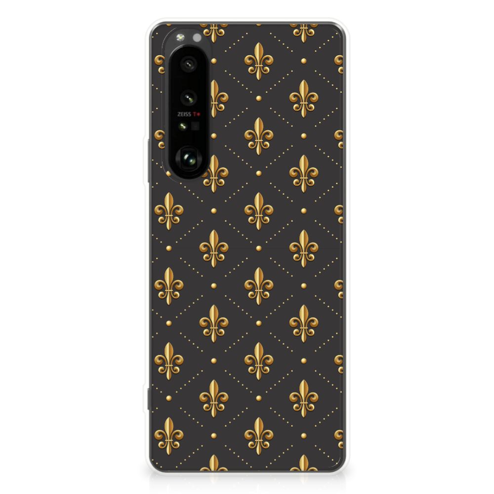 Sony Xperia 1 III TPU bumper Franse Lelie B2C Telecom