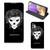 Mobiel BookCase Samsung Galaxy A32 5G Skull Hair - B2C Telecom