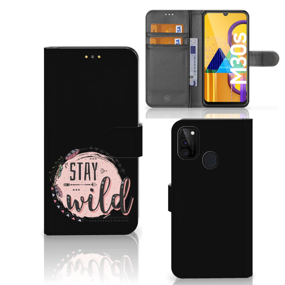 Samsung Galaxy M21 | M30s Leuk Hoesje Boho Stay Wild