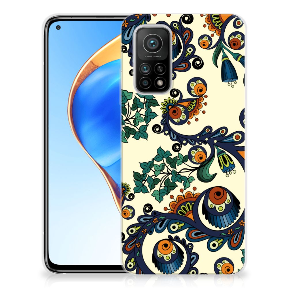 Siliconen Hoesje Xiaomi Mi 10T | 10T Pro Barok Flower