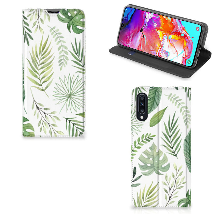 Samsung Galaxy A70 Smart Cover Leaves