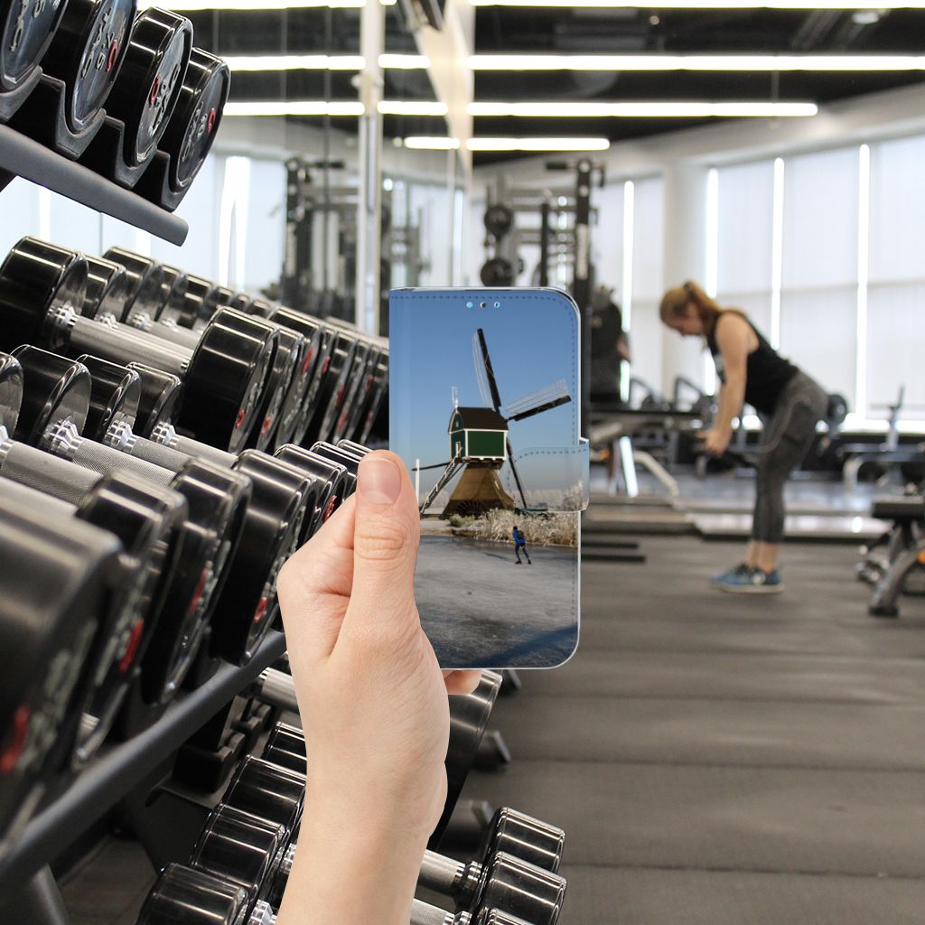 Huawei Y5 (2019) Flip Cover Schaatsers