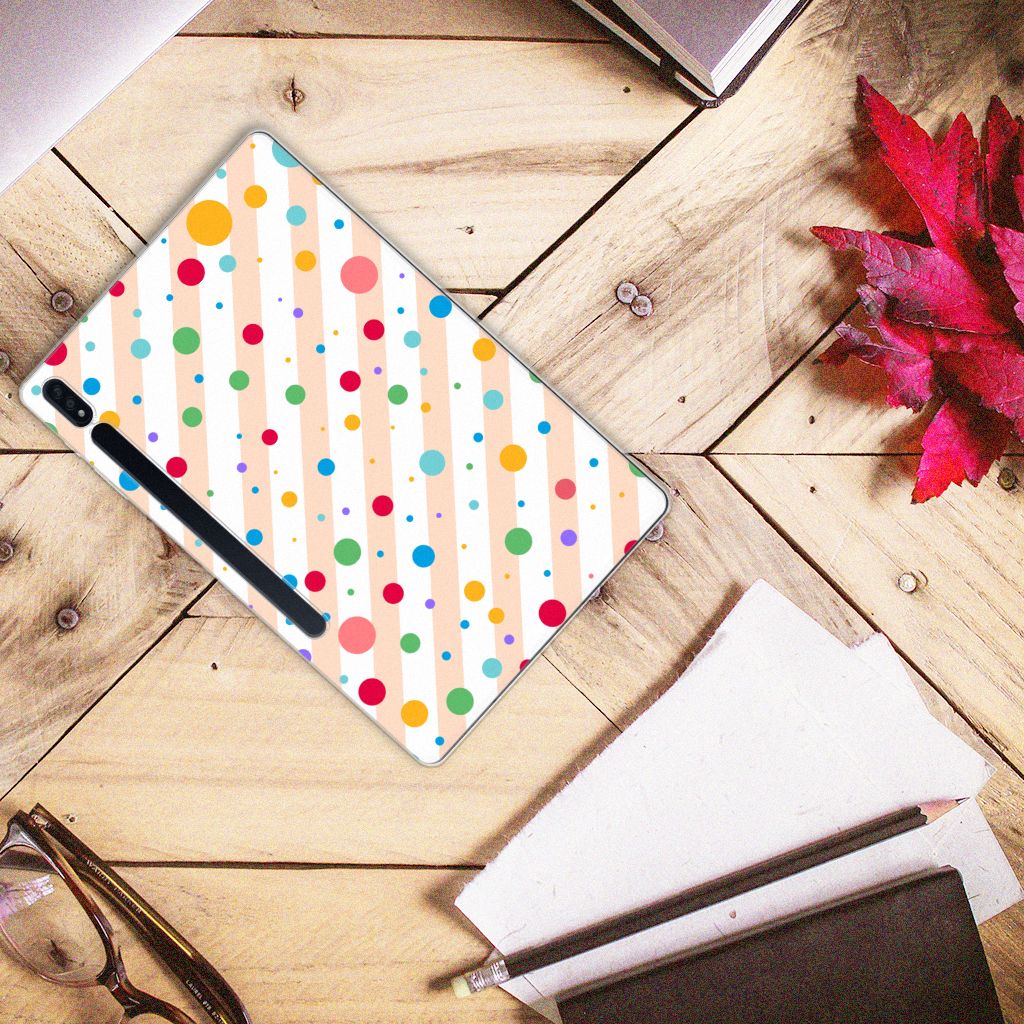 Samsung Galaxy Tab S7 Plus | S8 Plus Hippe Hoes Dots - B2C Telecom