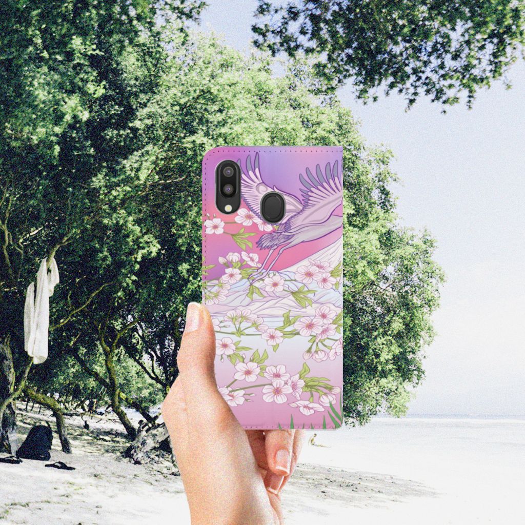 Samsung Galaxy M20 Hoesje maken Bird Flying