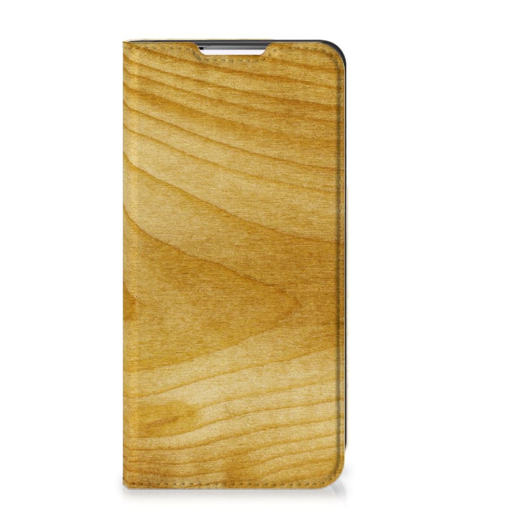 Samsung Galaxy S22 Plus Book Wallet Case Licht Hout - B2C Telecom
