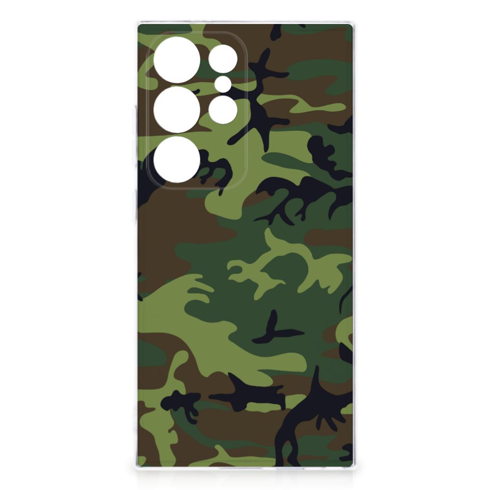 Samsung Galaxy S24 Ultra TPU bumper Army Dark