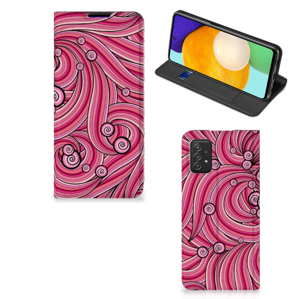 Samsung Galaxy A03s Bookcase Swirl Pink - B2C Telecom