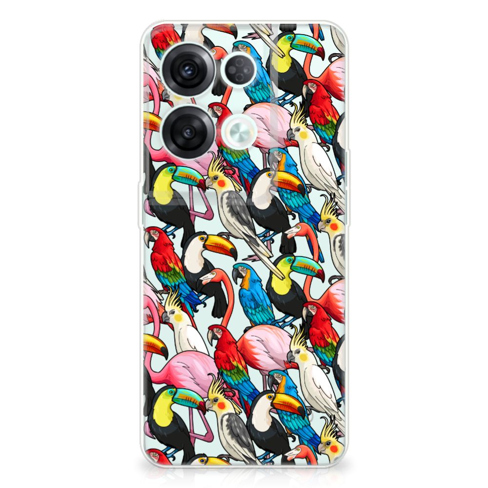 OPPO Reno8 Pro TPU Hoesje Birds