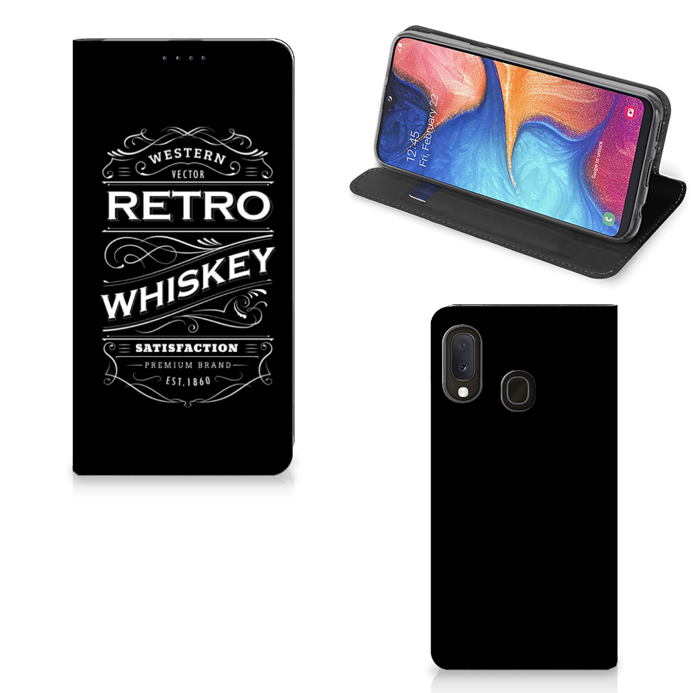 Samsung Galaxy A20e Flip Style Cover Whiskey
