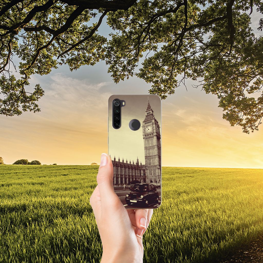 Xiaomi Redmi Note 8T Siliconen Back Cover Londen B2C Telecom