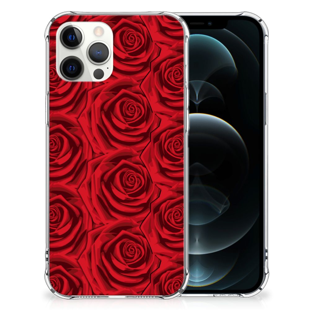 iPhone 12 Pro Max Case Red Roses
