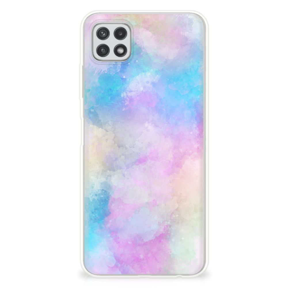 Hoesje maken Samsung Galaxy A22 5G Watercolor Light