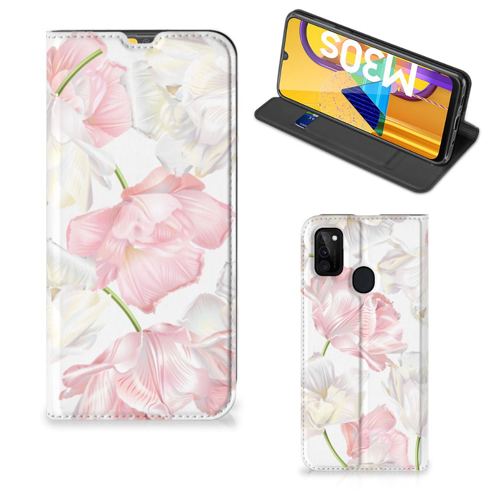 Samsung Galaxy M30s | M21 Smart Cover Lovely Flowers - B2C Telecom