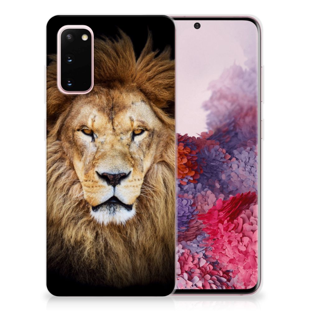 Samsung Galaxy S20 TPU Hoesje Leeuw B2C Telecom