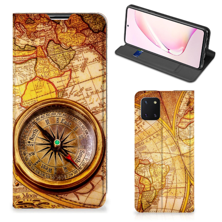 Samsung Galaxy Note 10 Lite Book Cover Kompas - B2C Telecom