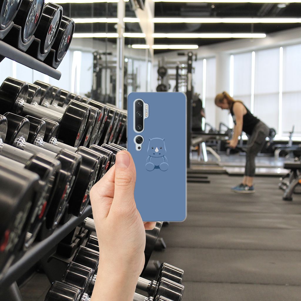 Xiaomi Mi Note 10 Pro Telefoonhoesje met Naam Baby Rhino B2C Telecom