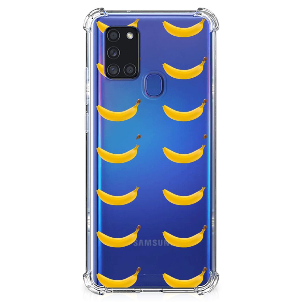 Samsung Galaxy A21s Beschermhoes Banana