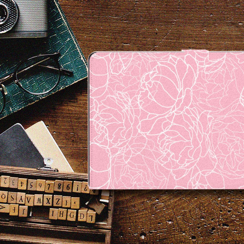 Lenovo Tab P11 | P11 Plus Tablet Cover White Flowers