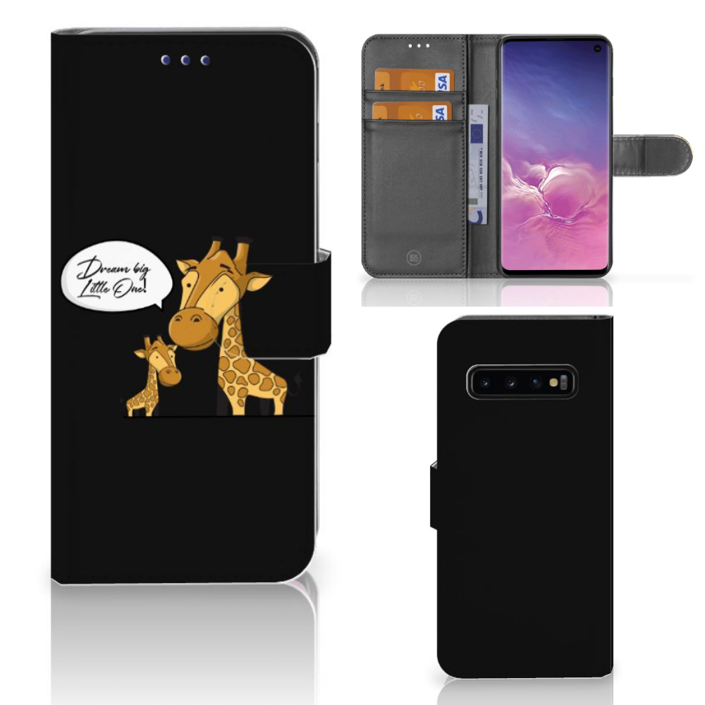 Samsung Galaxy S10 Leuk Hoesje Giraffe