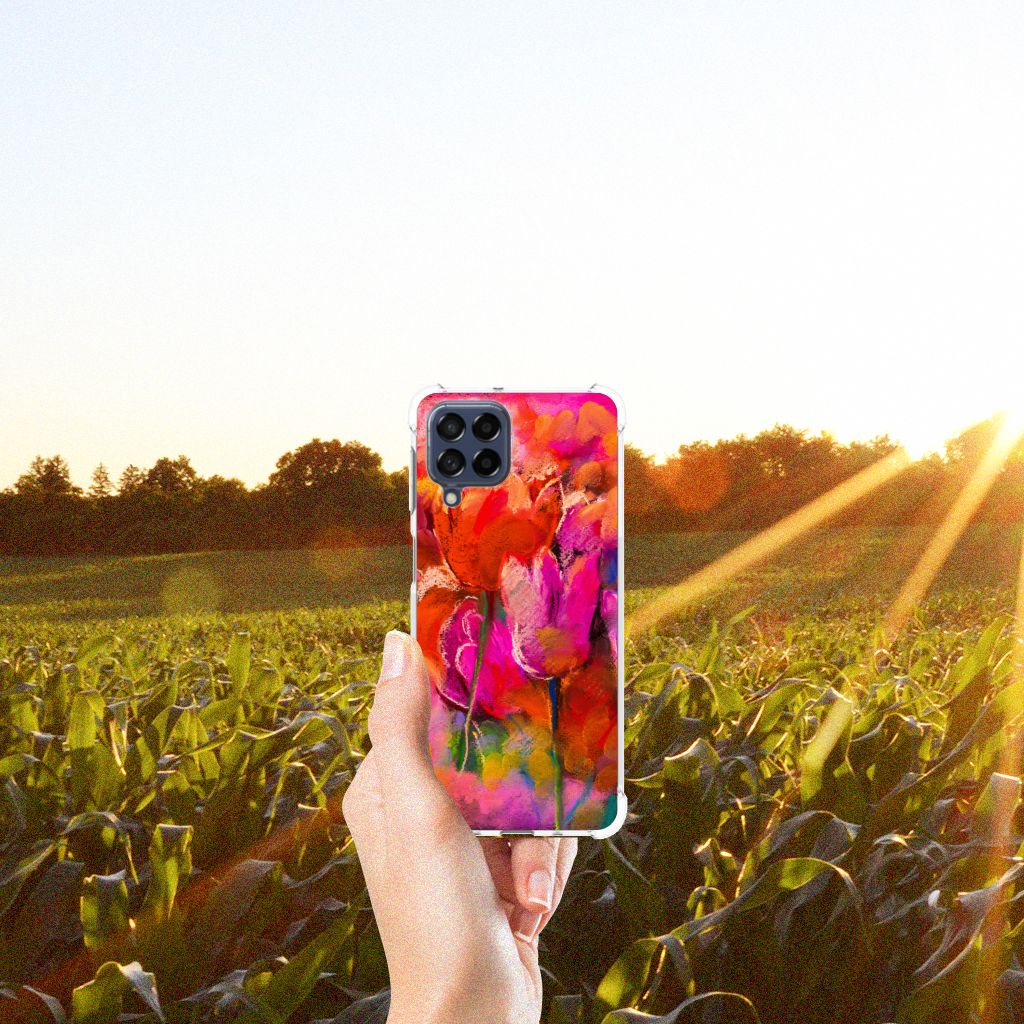 Back Cover Samsung Galaxy M53 Tulips B2C Telecom