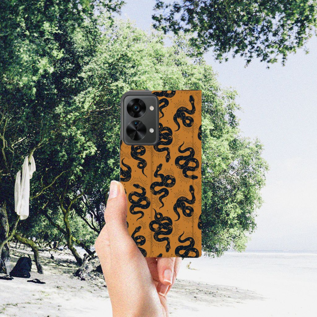 Hoesje maken voor OnePlus Nord 2T Snakes - B2C Telecom