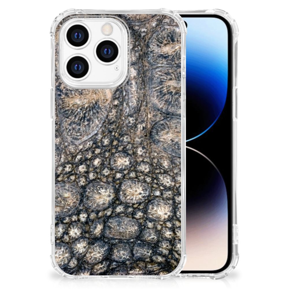 iPhone 14 Pro Case Anti-shock Krokodillenprint B2C Telecom