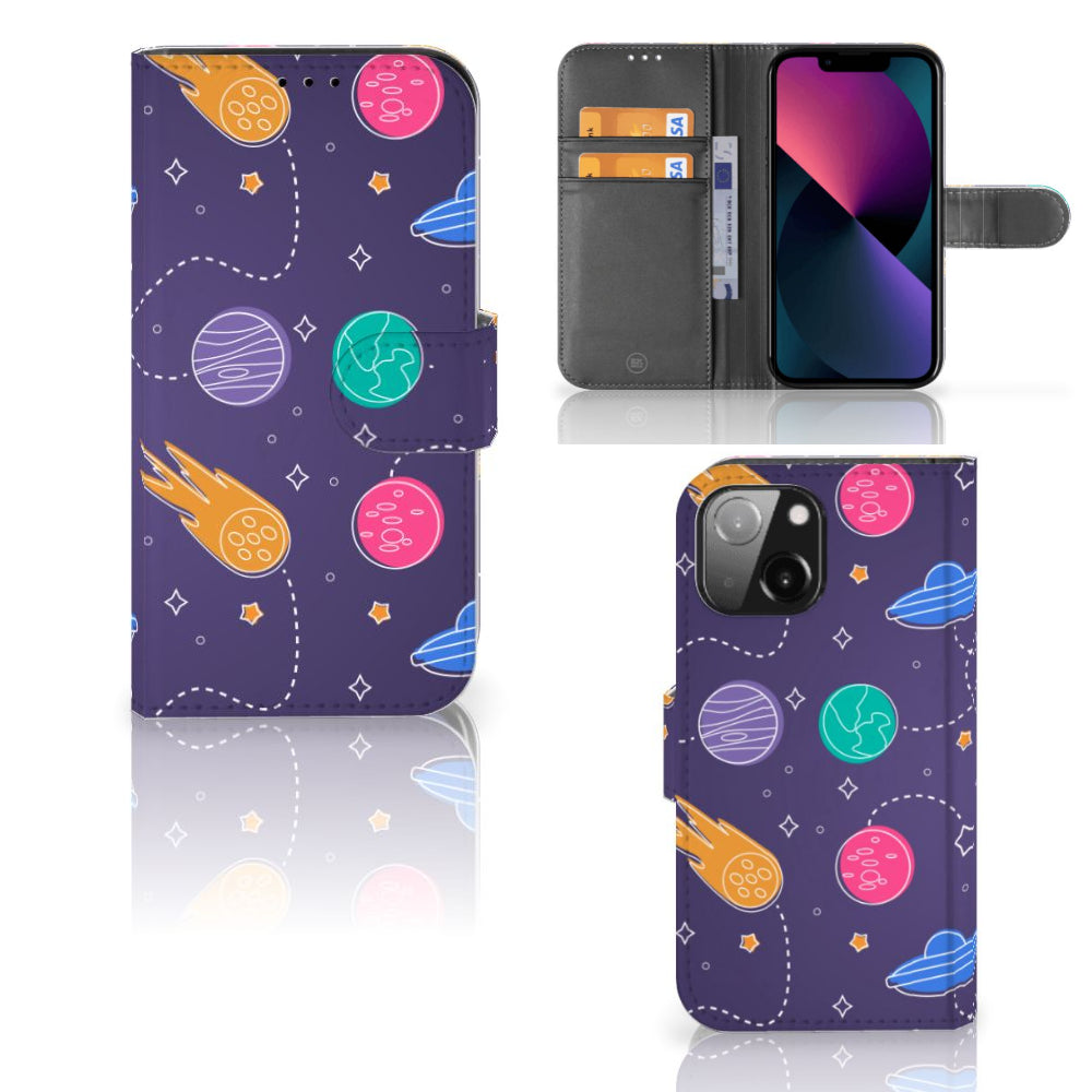 iPhone 13 Mini Wallet Case met Pasjes Space
