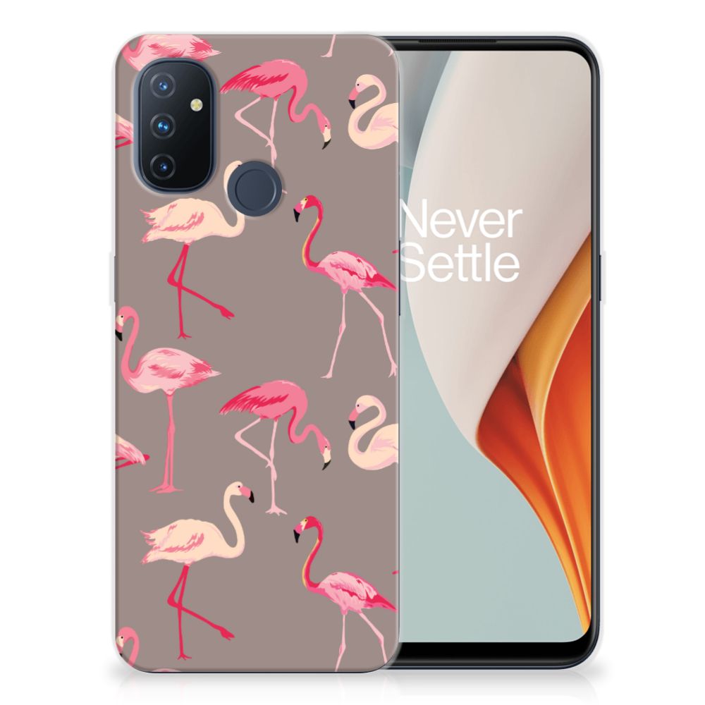 OnePlus Nord N100 TPU Hoesje Flamingo B2C Telecom