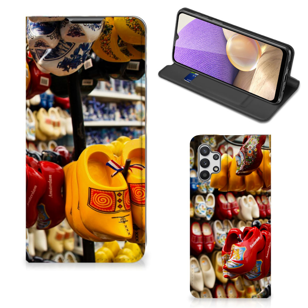 Samsung Galaxy A32 5G Book Cover Klompen - B2C Telecom